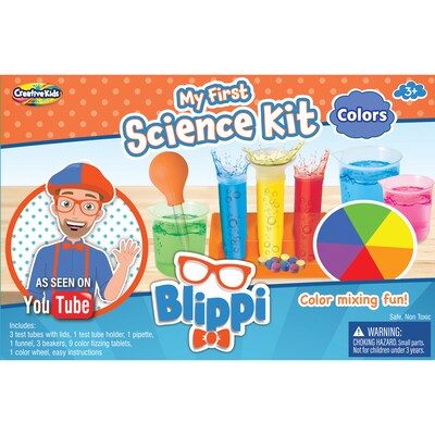 Blippi, Assorted Materials, My First Science Kit: Colors, Multicolored (BAT6110)