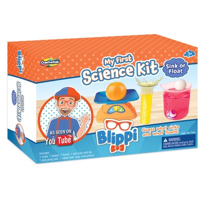 Blippi, Assorted Materials, My First Science Kit: Sink or Float, Multicolored (BAT6112)