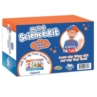 Blippi, Assorted Materials, My First Science Kit: Sink or Float, Multicolored (BAT6112)