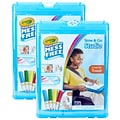 Crayola Color Wonder Mess Free Stow & Go Studio Travel Kit, 2 Kits (BIN752580-2)