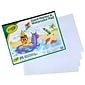 Crayola® Giant Marker & Watercolor Pad, 12" x 16", White, 25 Pages Per Pack, Pack of 6 (BIN993411-6)