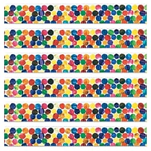 Carson Dellosa Education 36 x 3 Straight Border, The Very Hungry Caterpillar, 36 Feet/Pack, 6 Pack