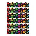 Carson Dellosa Education Big Rainbow Dots Scalloped Border, 39 Feet/Pack, 6 Packs (CD-1255-6)