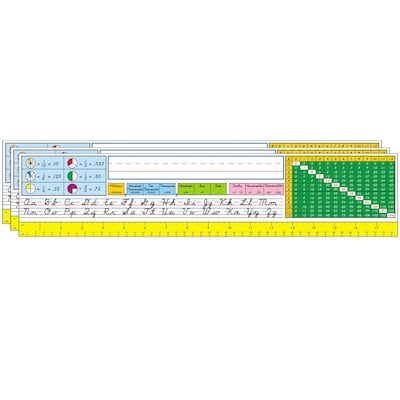 Carson Dellosa Education Desk Reference Nameplates, 18 x 4, 36 Per Pack, 6 Packs (CD-2072-3)