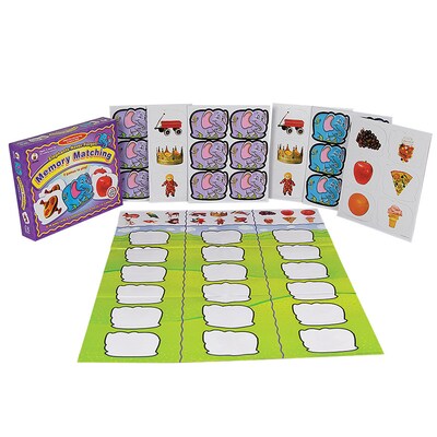Carson Dellosa Education Elephants Never Forget: Memory Matching Board Game, Grade PK-K, Pack of 2 (