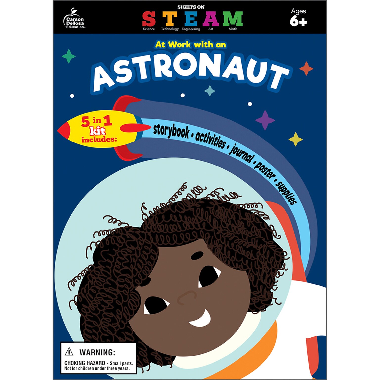 Carson-Dellosa Sights on STEAM At Work with an Astronaut Kit, Grades 1-3