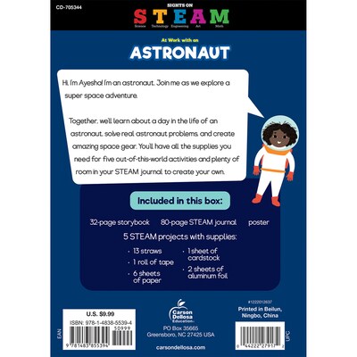Carson-Dellosa Sights on STEAM At Work with an Astronaut Kit, Grades 1-3
