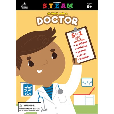 Carson-Dellosa Sights on STEAM At Work with a Doctor Kit, Grades 1-3