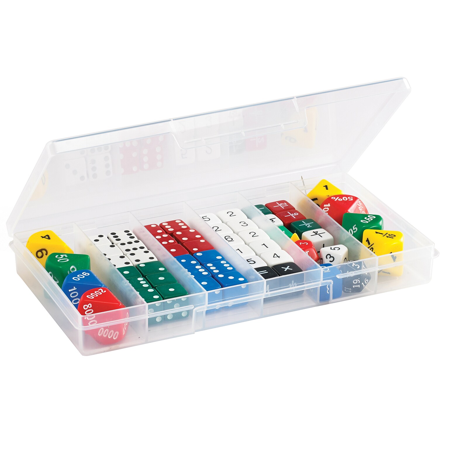 Edx Education Classroom Dice Set, Math/Counting, Grade PK+ (CTU16076)