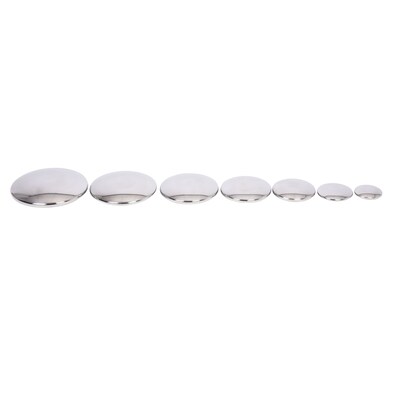 TickiT Sensory Reflective Buttons, Silver, Set of 7 (CTU72217)