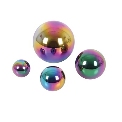 TickiT Sensory Reflective Balls, Color Burst, Set of 4 (CTU72221)