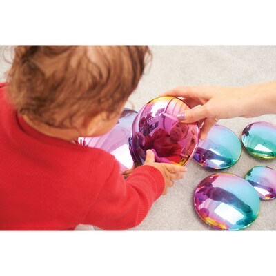TickiT Sensory Reflective Buttons, Color Burst, Set of 7 (CTU72223)