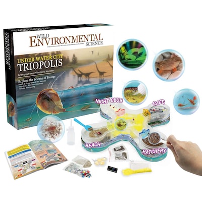 WILD! Science, Assorted Materials, Under Water City Triopolis, Multicolored (CTUWES09XL)