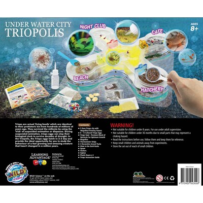 WILD! Science, Assorted Materials, Under Water City Triopolis, Multicolored (CTUWES09XL)