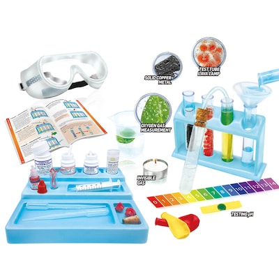 WILD! Science Test Tube Chemistry Lab, Grade 3+ (CTUWES90XL)