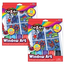 Cra-Z-Art Window Art, Grade 1+, 2 Sets (CZA124194-2)