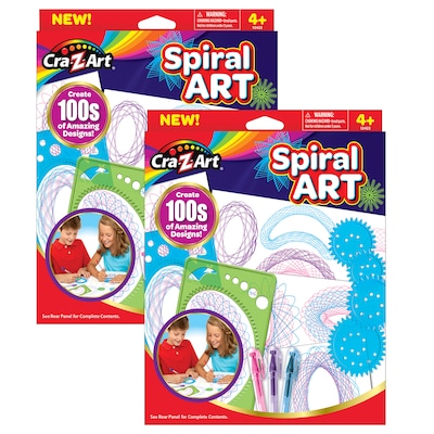 Cra-Z-Art Spiral Art, Grade 1+, 2 Sets (CZA12422N4-2)