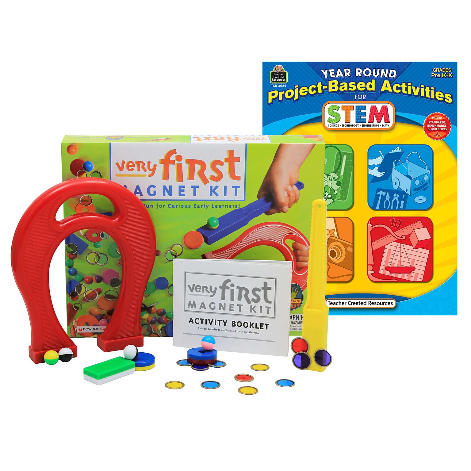 Multi-Brand, Assorted Materials, STEM Kit 4, Grades K+, Multicolored (EDRSTEM20KIT4)