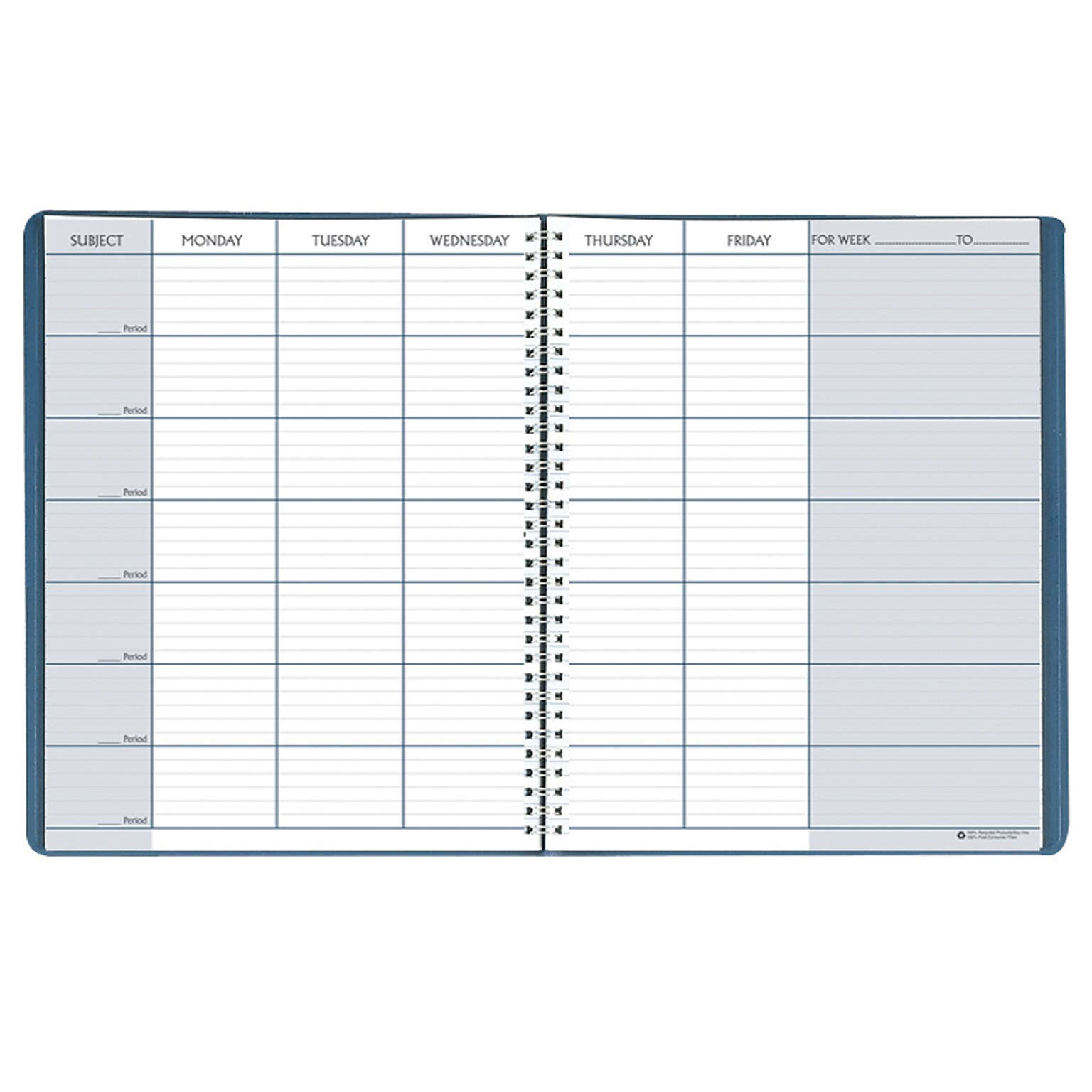 House of Doolittle Teachers Planner,  8.5 x 11, Pack of 2 (HOD50907-2)