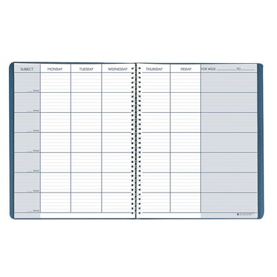 House of Doolittle Teachers Planner,  8.5" x 11", Pack of 2 (HOD50907-2)