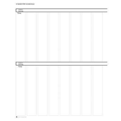 House of Doolittle Lesson Planner Book, Pack of 2 (HOD51007-2)