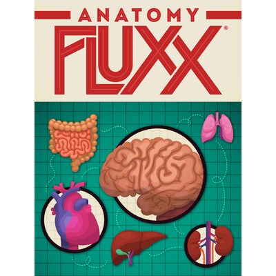 Looney Labs Anatomy Fluxx Card Game, STEM, Grade 6+ (LLB084)