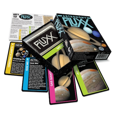 Looney Labs Astronomy Fluxx Card Game, STEM, Grade 3+ (LLB097)