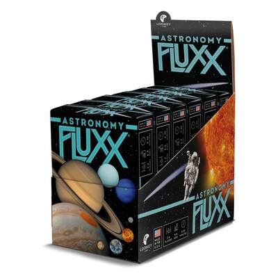 Looney Labs Astronomy Fluxx Card Game, STEM, Grade 3+ (LLB097)