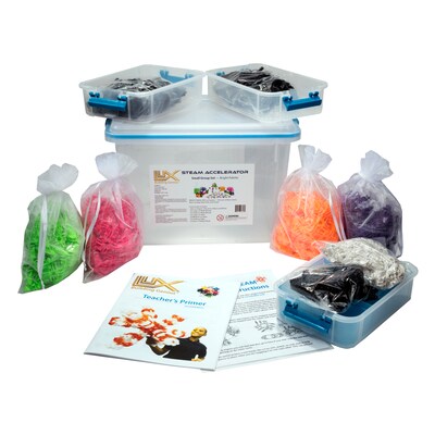 Lux Blox STEAM Accelerator Small Group Set, Bright Colors (LXBSASB)