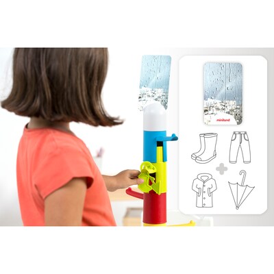 Miniland Educational Sorting Clothes Hanger, STEM, Grade PK-2 (MLE31788)