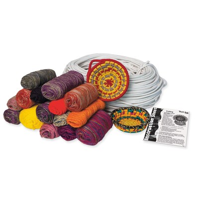 Creativity Street Baskets & Things Project Pack, Assorted Colors, 1,800 Yards of Yarn (PAC0000610)