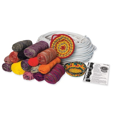 Creativity Street Baskets & Things Project Pack, Assorted Colors, 1,800 Yards of Yarn (PAC0000610)