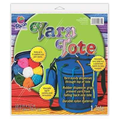 Creativity Street Yarn Tote, 10.5" x 12", Blue (PAC0000875)