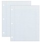 Ecology Recycled College Ruled Filler Paper, 8.5 x 11, White, 500 Sheets/Pack, 2 Packs (PAC2417-2)
