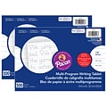 Pacon® Multi-Program Handwriting Paper, 1-1/8 Ruled, 10.5 x 8, White, 500 Sheets Per Pack, 2 Pack