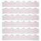 Bordette 50 x 2-1/4 Scalloped Border, White, 6 Rolls (PAC37016-6)