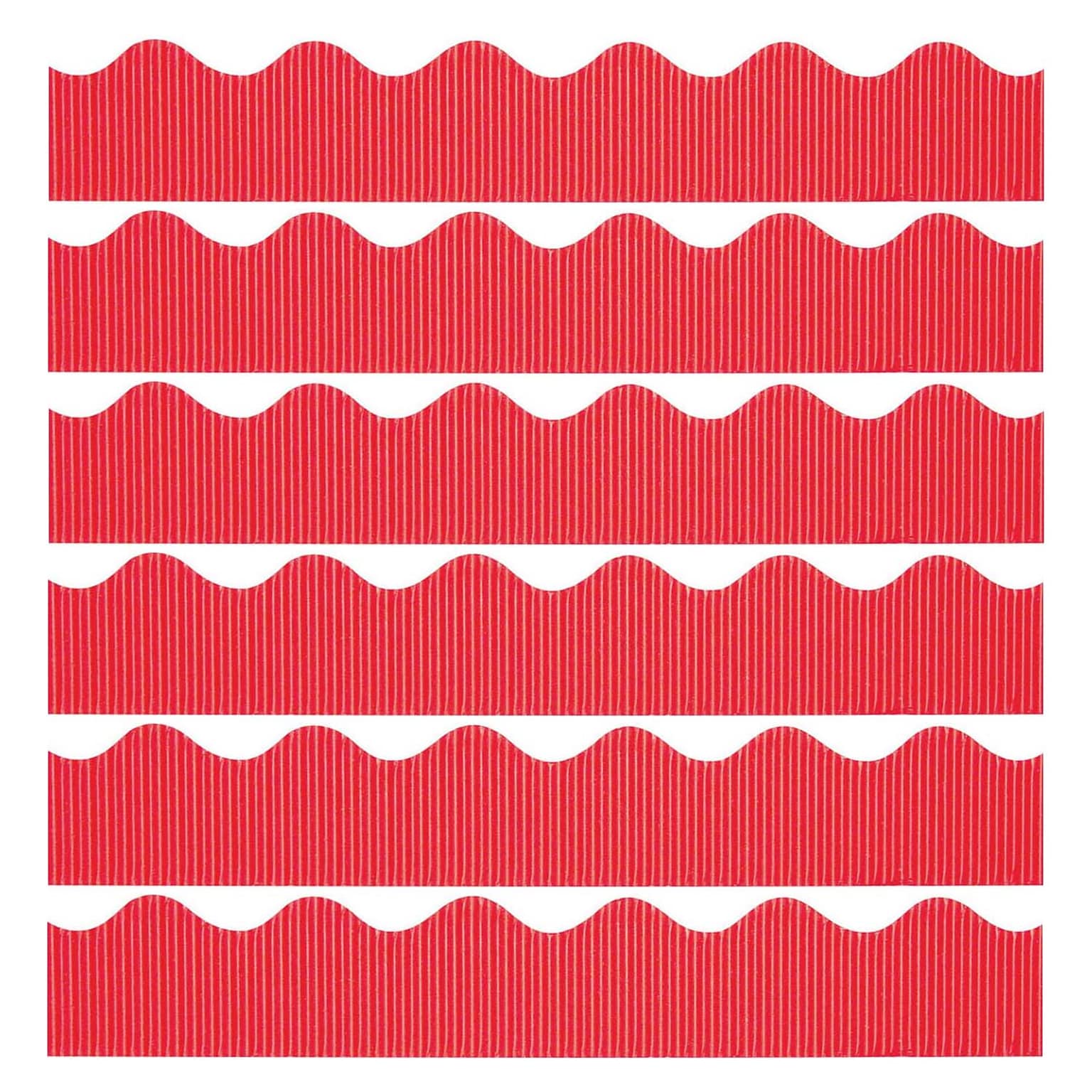 Bordette 50 x 2-1/4 Scalloped Border, Flame, 6 Rolls (PAC37036-6)