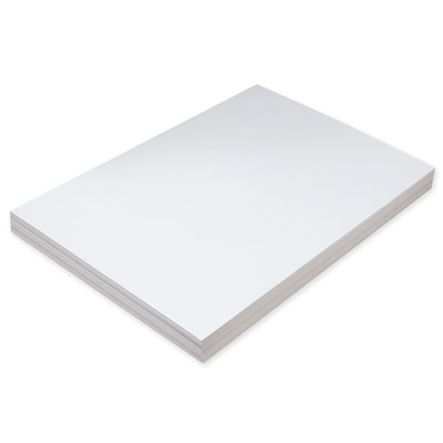 Pacon Super Heavyweight Tagboard , 12 x 18, White, 100 Sheets (PAC5222)