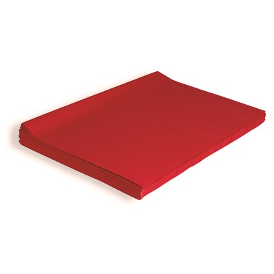 KolorFast® Tissue Paper, 20 x 30, Scarlet, 480 Sheets (PAC58030)