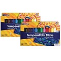Creativity Street Glide-On Tempera Paint Sticks, Assorted Color, 12/Pack, 2 Packs (PACAC9911-2)
