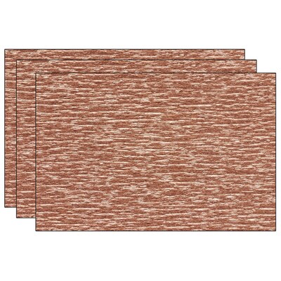 Lia Griffith™ Extra Fine Crepe Paper, Metallic Copper, 10.7 sq. ft. Per Pack, 3 Packs (PACPLG11003-3)