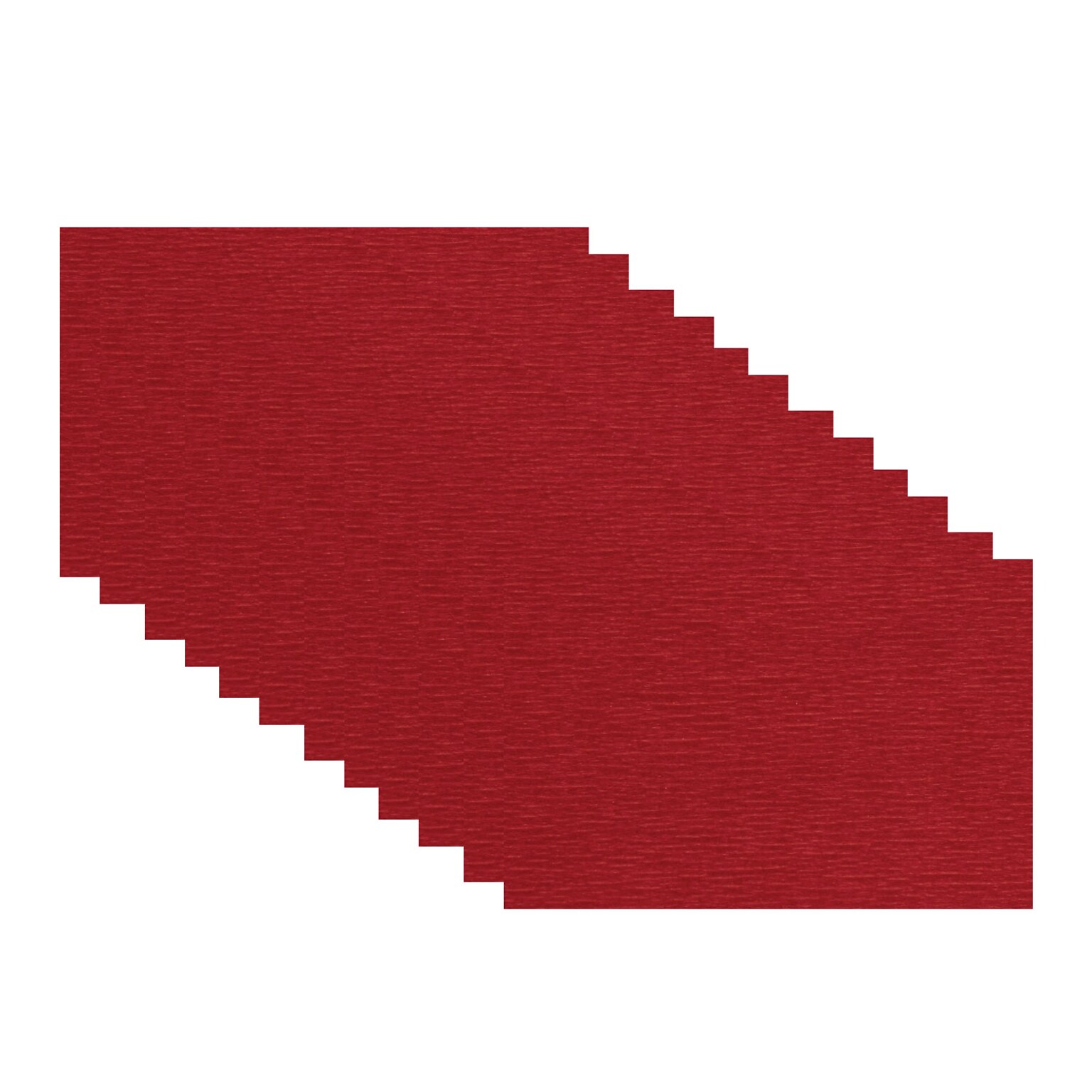 Lia Griffith™ Extra Fine Crepe Paper, Cranberry, 10.7 sq. ft. Per Pack, 12 Packs (PACPLG11010-12)