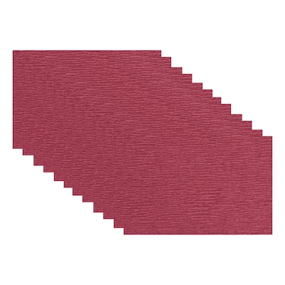 Lia Griffith™ Extra Fine Crepe Paper, Sangria, 10.7 sq. ft. Per Pack, 12 Packs (PACPLG11011-12)