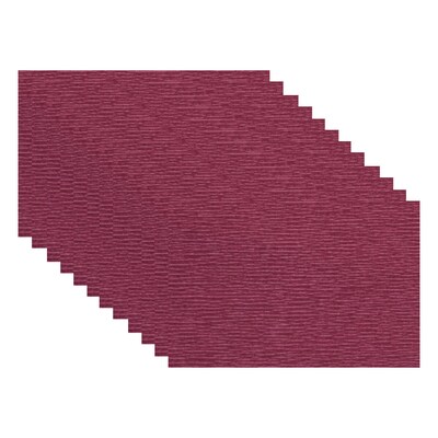 Lia Griffith™ Extra Fine Crepe Paper, Aubergine, 10.7 sq. ft. Per Pack, 12 Packs (PACPLG11012-12)