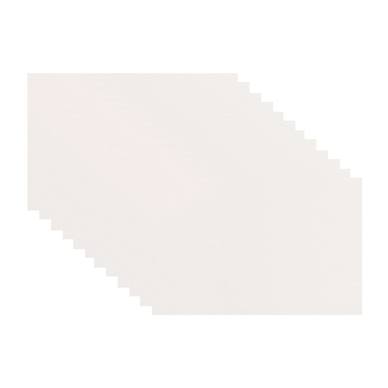 Lia Griffith™ Extra Fine Crepe Paper, White, 10.7 sq. ft. Per Pack, 12 Packs (PACPLG11015-12)