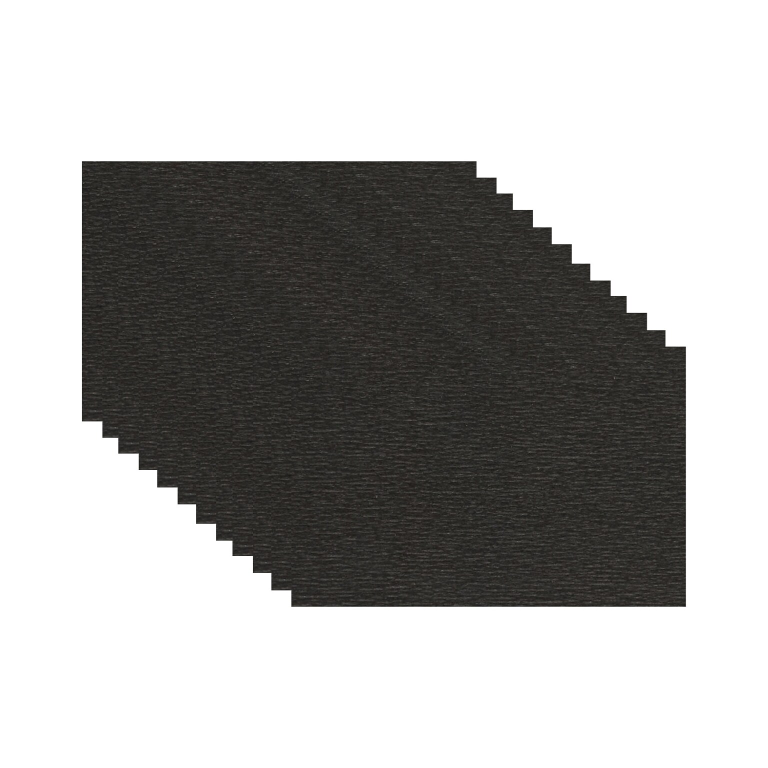 Lia Griffith™ Extra Fine Crepe Paper, Black, 10.7 sq. ft. Per Pack, 12 Packs (PACPLG11016-12)
