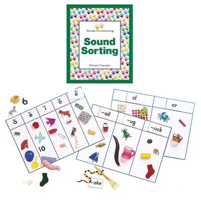 Primary Concepts Sound Sorting with Objects, Complete Kit, Grade PK-2 (PC-1044)