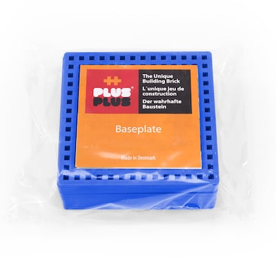 Plus-Plus Baseplates Classroom Pack, Blue, Set of 12 (PLL03392)