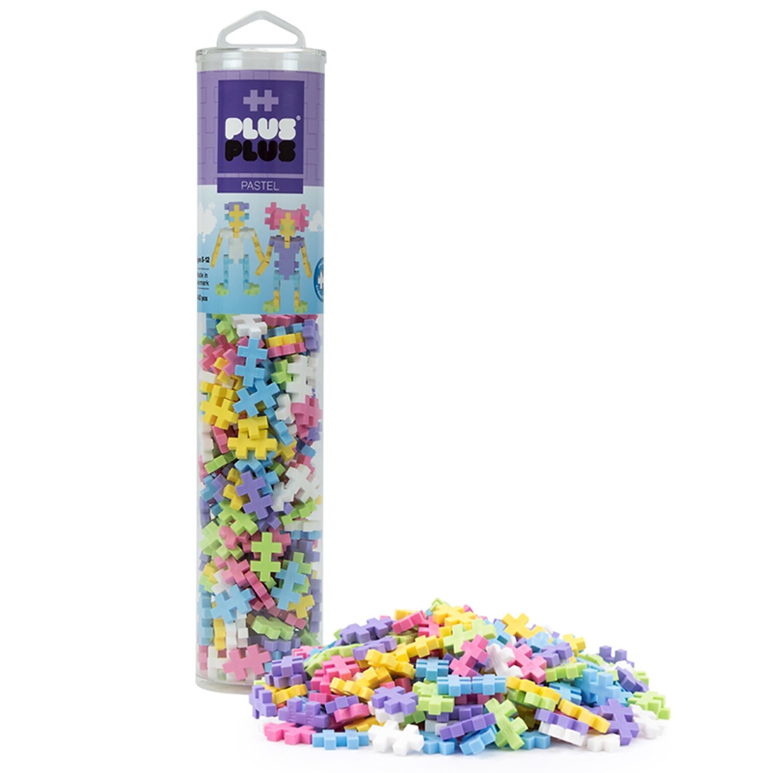 Plus-Plus Tube Pastel,240 Pieces (PLL05032)