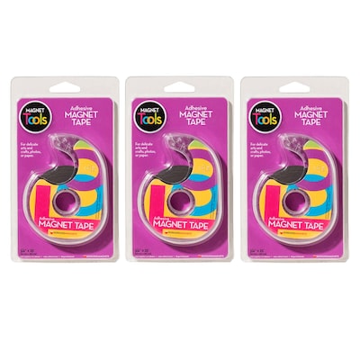 #034;Strong and Versatile 20-Pack Craft Magnets with Adhesive Backing -  Perfect for
